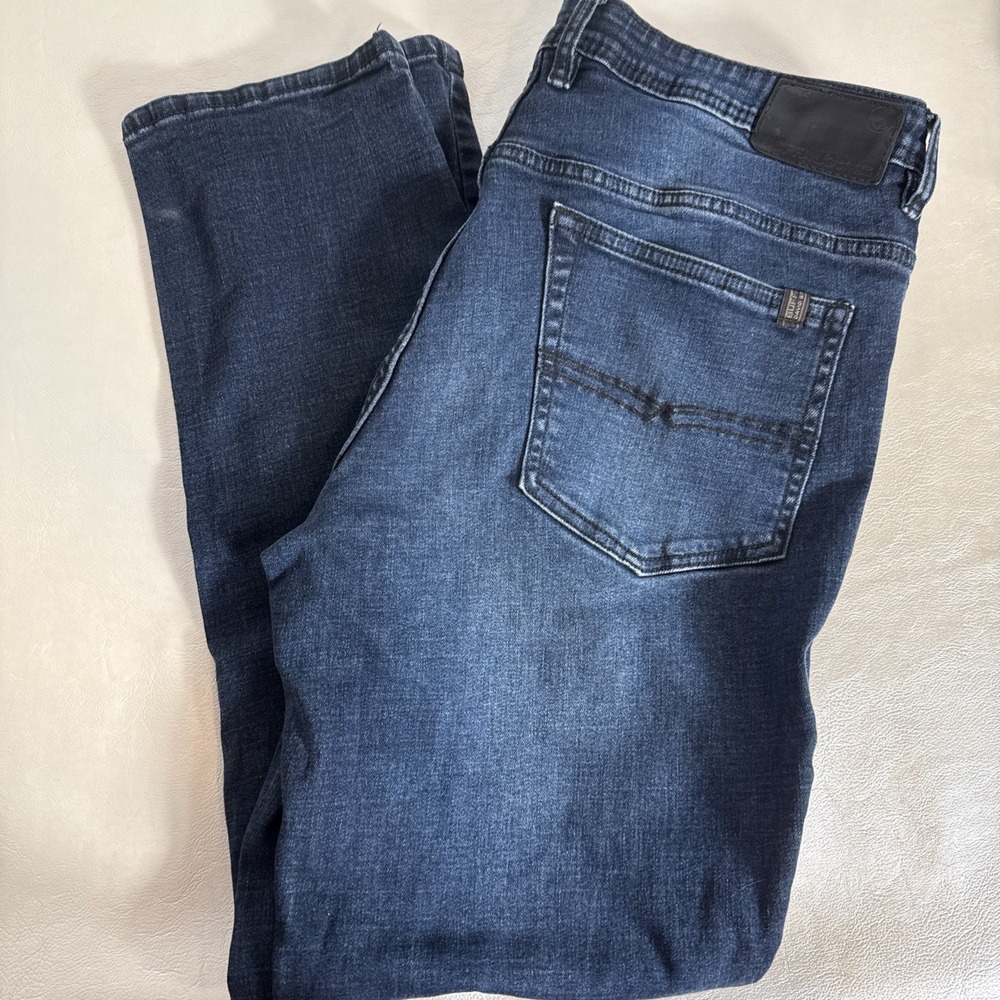 Buffalo Jackson Straight Stretch‎ Jeans 36x34 Dark Wash Pants